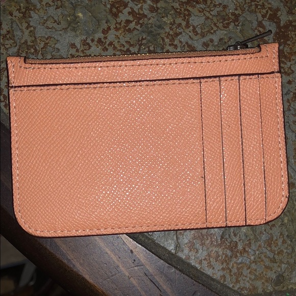 Pink leather coach wallet - Picture 3 of 4